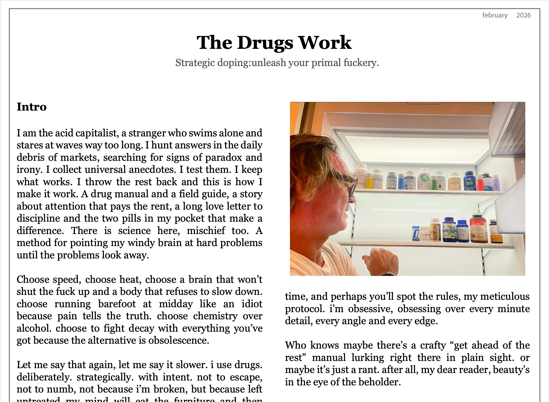 The Drugs Work