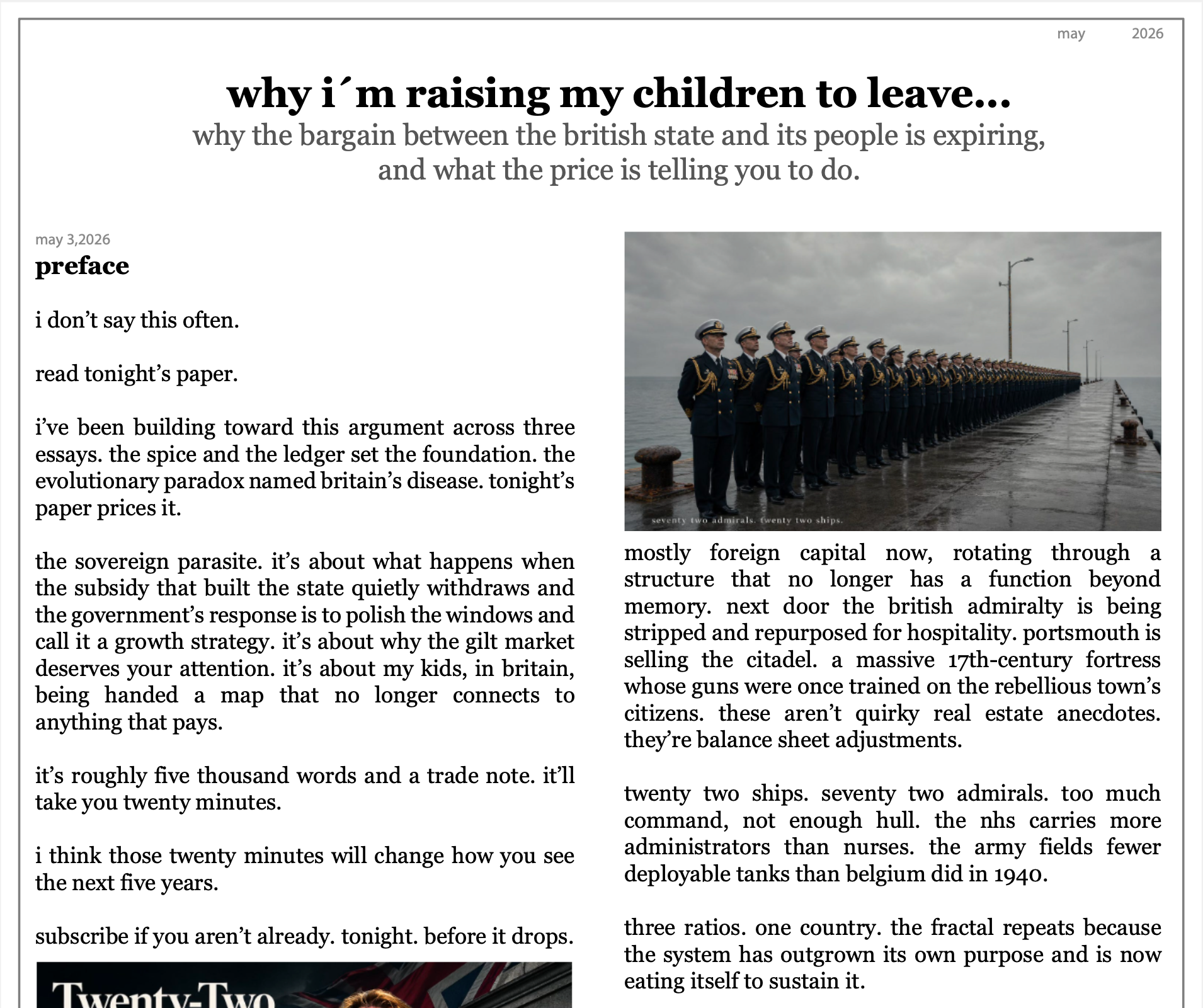 Why I'm Raising My Children To Leave